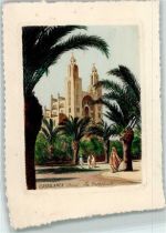 Casablanca Radierung La Cathedrale