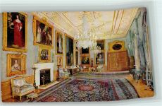 London - Windsor Castle Van Dyck Room Tucks Postcard