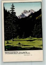 87561 W8980 Oberstdorf - Namerspitzen vom Stillachtal aus