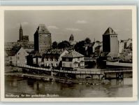 Strasbourg Straßburg (Elsass) Str. 56 - Auf den gedeckten Brücken AK Hoffmann, H. 1940