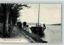 Au ZH Zürichsee bei der Au Segelboot
