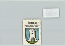 Ottmachau Otmuchów Vignette Wappen Kaffee Hag ca 1920-1940 Vignette