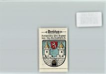 03116 O7532 Drebkau - Vignette Wappen Kaffee Hag ca 1920-1940