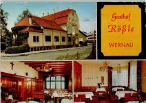 73249 W7314 Wernau (Neckar) - Gasthof Rößle Innenaufnahmen Gastraum 3-Bildaufnahme