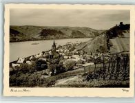 65391 W6223 Lorch , Rheingau - Blick auf Lorch Weinberge