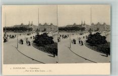 Kopenhagen København Stereo AK Pont de la Reine Loiuse