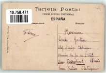 Barcelona Foto AK Marke bildseitig