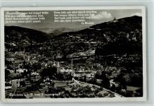 69469 W6940 Weinheim , Bergstr - Luftaufnahme Gesamtansicht Gedicht D. Klumpp