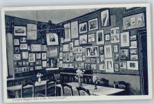 Bayreuth Künstlerkneipe "Eule" Wagner Ecke Wagner, R.