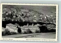 63619 W6482 Bad Orb - Blick auf Kinderheilanstalt und Spessart-Sanatorium
