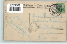 77815 W7580 Bühl , Baden 1909 - Partie am Rathaus