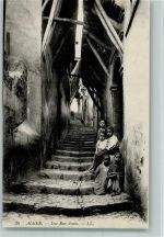 Algier - Une rue Arabe Kinder