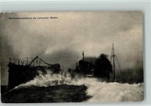 Hochseetorpedoboot bei schwerem Wetter Marine WK I
