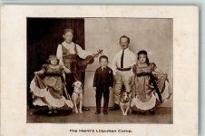 The Haims Liliputian Comp. - Einriß ca 1926 AK Liliputaner