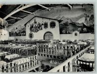 Exposition EXPO 1958 - Gaststätte Oberbayern Innenansicht AK Ausstellung