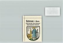 34396 W3528 Liebenau , Hess - Vignette Wappen Kaffee Hag ca 1920-1940