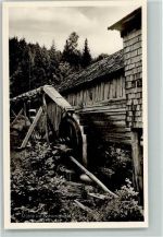 Wassermühle Foto ca 1970 AK Schwarzwaldmühle