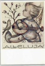 Nr. 14284 AK Verlag Müller - Engel mit Mandoline Hummel