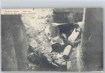 Forts de Lierre Serie 600 WK I AK zerstörtes Geschütz? Militärtechnik