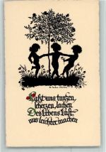 Spruch - Meissner & Buch Nr. 3287 AK Gute Erhaltung Sachse-Schubert, M.
