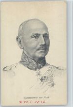 Generaloberst Kluck mit Orden und Abzeichen General