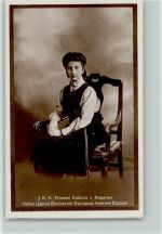 Prinzessin Eudoxia - Foto AK Adel Bulgarien 1915