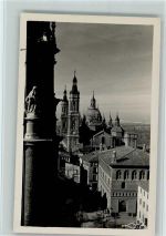 Saragossa Zaragoza - Turm der la Lonja und Pilar-Tempel
