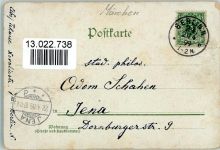 Die versunkene Krone 1899 AK Märchen