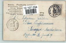 Buchstabe B - aus Birkenstämme AK Buchstabenkarte 1904