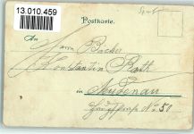 Gut Holz - Mann beim Kegeln Kegeln 1899