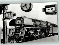 Lok 01 517 mit P 4006 in Saalfeld Sommer 1981 AK Lokomotive