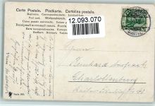 Auf der Lauer 1907 AK Löwe Künstlerkarte