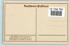 sign Karl Fröhlich - Kunstwart Nr. 1 AK Scherenschnitt Künstlerkarte