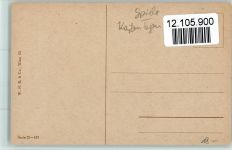 Weisheit - Kartenlegerin - Gemälde von Rob. Schiff Kartenspiel Künstlerkarte