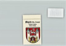 O7263 Mügeln b Oschatz Vignette Wappen Kaffee Hag ca 1920-1940 Vignette