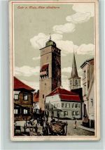 97816 W8770 Lohr a. Main 1916 - Alter Stadtturm AK