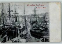 17100 Savona - Veduta del Porto