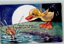 sign Sternberg - Schwimmunterricht - Salmon Series Nr. 3845 AK Ente
