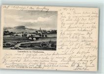 36341 W6420 Lauterbach (Hessen) 1905 Künstlerkarte Ortsansicht Zeichnung 1840 Angler