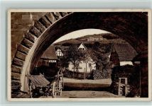 97816 W8770 Sackenbach - Dorfpartie und Maria Theresia Heim ca 1928 AK