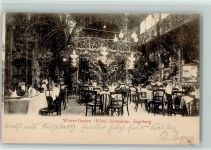 23795 W2360 Bad Segeberg 1900 - Hotel Germania Innenaufnahme Winter-Garten