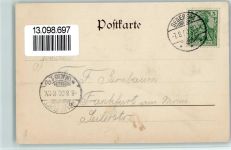 23795 W2360 Bad Segeberg 1900 - Hotel Germania Innenaufnahme Winter-Garten