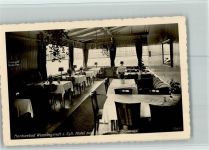 25996 W2283 Wenningstedt (Sylt) 1955 Foto AK Hotel z. Kronprinzen, Speisesaal , Gute Erhaltung