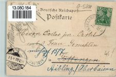 99894 O5804 Friedrichroda 1900 Lithographie Ortsansicht