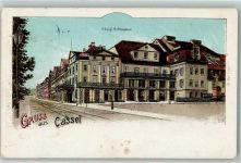34117 W3500 Kassel , Hess 1906 Lithographie Königl. Hoftheater