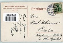 34117 W3500 Kassel , Hess 1906 Lithographie Königl. Hoftheater