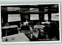 Motorschiff Baden , Innenansicht , sehr gute Erhaltung AK Bodenseeschiff Foto AK