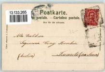 Lugano Velten Verlag 398 Kirche S. Lorenzo Wielandt, M. 1900 Lithographie / Künstlerkarte