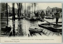 94600 Choisy-le-Roi 1910 - Inondations de Janvier Un Sauvetage par les Soldats du Génie