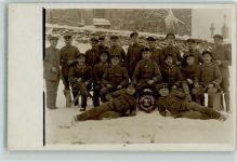 91788 W8834 Pappenheim , Mittelfr FOTO KEINE AK Unteroffiziere Batterie 4/12 Winter
